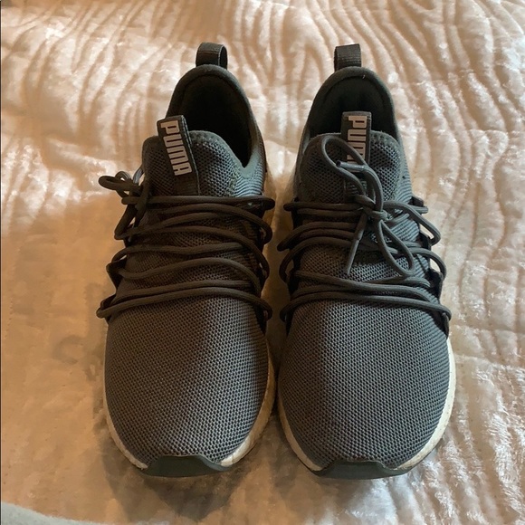 puma army green shoes